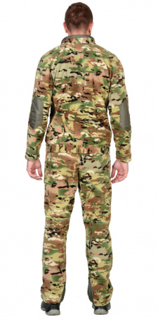 Куртка флисовая Сириус-Ровер цв. КМФ Мультикам, отделка Хаки от магазина Рабочий класс