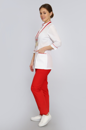 Фото Костюм медицинский женский м406 от магазина Рабочий класс Костюм медицинский женский м406 от магазина Рабочий класс