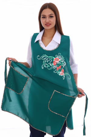 Фартук Великан тк. Габардин цв. Зеленый от магазина Рабочий класс