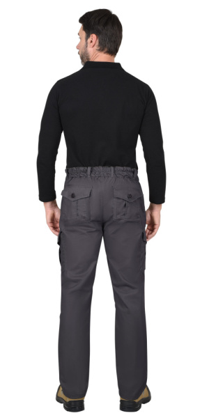 Брюки СИРИУС-ТАКТИК темно-серый тк. механический стрейч с ВО от магазина Рабочий класс