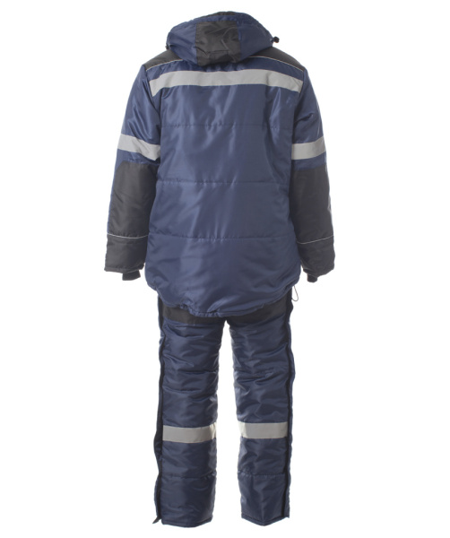 Костюм утепленный «ПАМИР» куртка, полукомбинезон цв. т.синий с черным  от магазина Рабочий класс