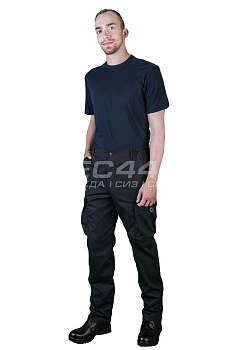 Брюки Следопыт, тк. Рип-Стоп, цв. Черный от магазина Рабочий класс