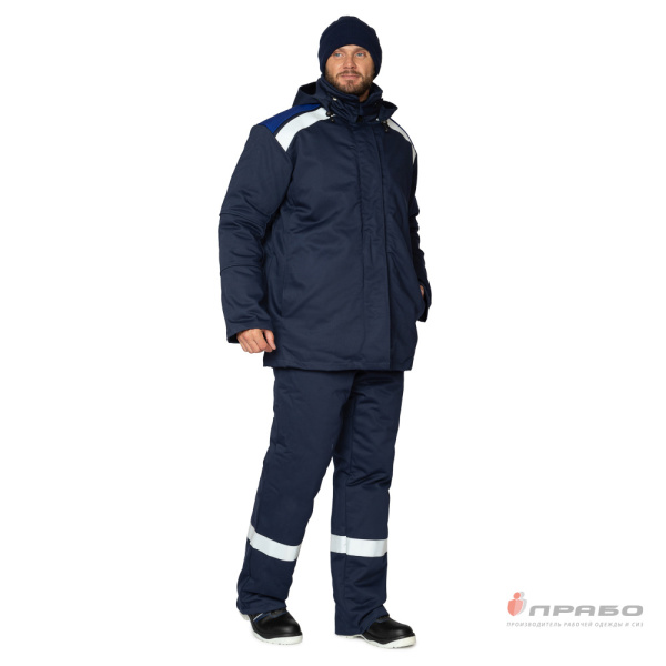 Костюм сварщика утепленный 2 класс защиты х/б с ОП пропиткой от магазина Рабочий класс