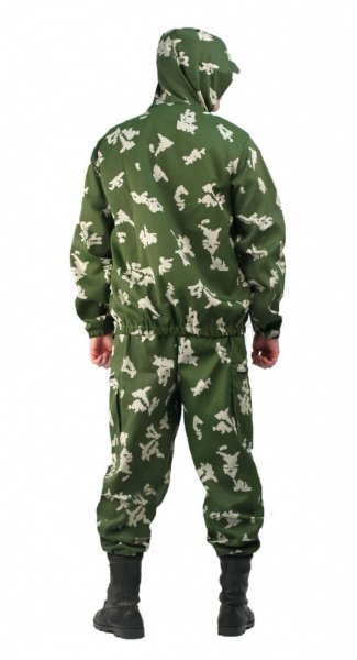 Турист 1, кост. летний кмф тк. Грета цв. Граница зеленая от магазина Рабочий класс