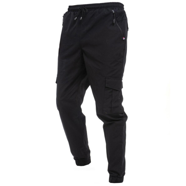 МУЖСКИЕ БРЮКИ "YUMCO", Модель A2122127M, цвет черный от магазина Рабочий класс