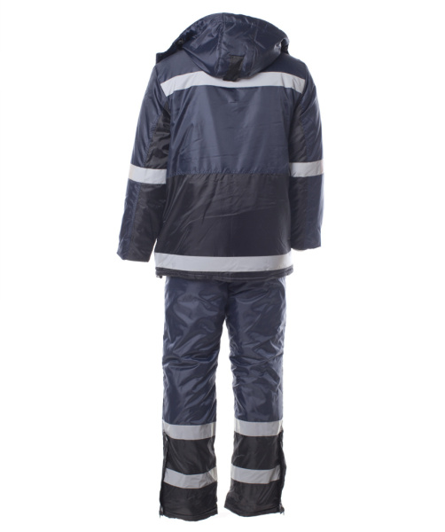 Костюм "МЕТЕО" цв. т. синий+черный, тк. ОКСФОРД, куртка+п/к от магазина Рабочий класс