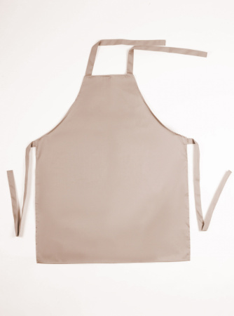 Фартук с грудкой (тк.Смесовая,220), бежевый от магазина Рабочий класс