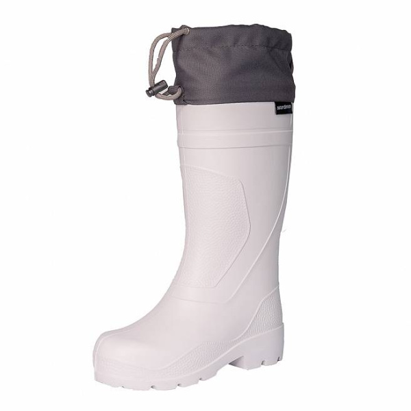 6-290-W01/Сапоги "NordMan Light" женские белые с манжетами утеплённые от магазина Рабочий класс