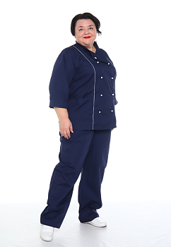 Костюм Повара "Арго" цв. Темно-синий от магазина Рабочий класс