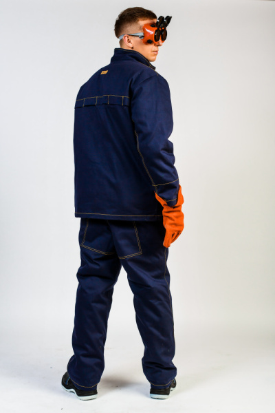 Костюм сварщика «ВОЛАТ» утепленный 1-й класс степени защиты от магазина Рабочий класс