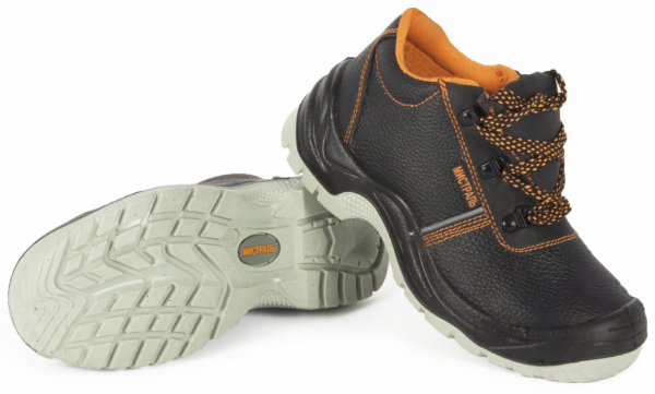 Полуботинки Мистраль SJ8009-S ПУ-ТПУ с МП и МС от магазина Рабочий класс