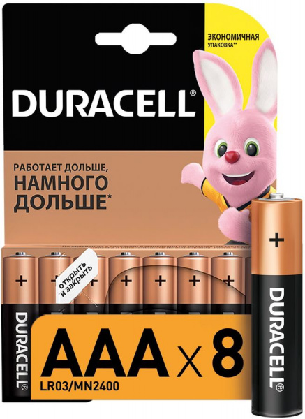 DURACELL MN2400 TURBO MAX AAA LR-03 BL8 8/80 от магазина Рабочий класс