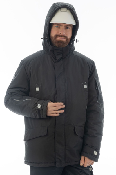 Куртка зимняя BRODEKS KW204 цв. черный от магазина Рабочий класс