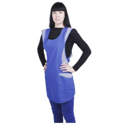 Фартук № 18 цв. василек от магазина Рабочий класс