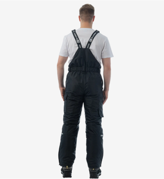 Зимний полукомбинезон Brodeks KW413, черный от магазина Рабочий класс