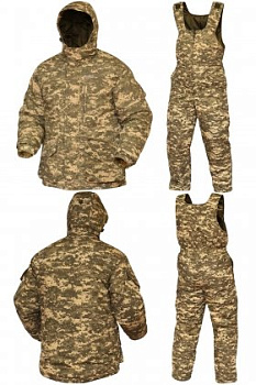 Костюм зимний Горка цв. тк. Рип-стоп цв. Пиксель бежевый от магазина Рабочий класс