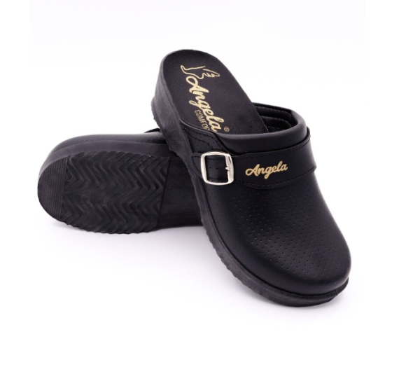 Женские Сабо Angela Comfort, арт. 55/16B, цвет черный от магазина Рабочий класс