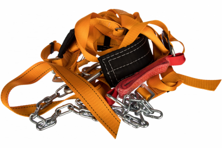 Удерживающая сист.с верх. и нижн. лямками, с амортизатором (цепь) от магазина Рабочий класс