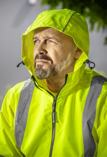 Куртка HOEGERT NIMS сигнальная с капюшоном, цв. лимон от магазина Рабочий класс