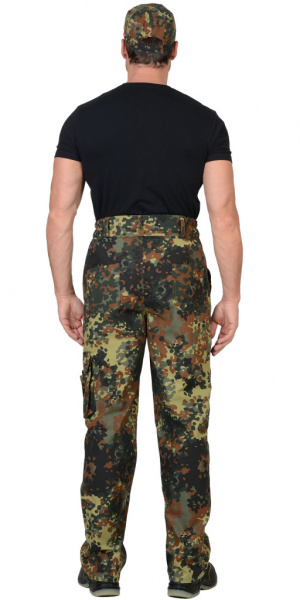 Брюки Сириус-Скаут тк. смесовая КМФ Флектарн от магазина Рабочий класс