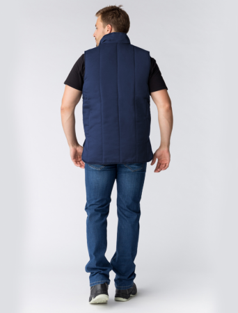 Фото Жилет универсальный утепленный (син.) от магазина Рабочий класс Жилет универсальный утепленный (син.) от магазина Рабочий класс