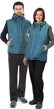 Жилет Сириус-Зодиак" цв. Морская волна от магазина Рабочий класс