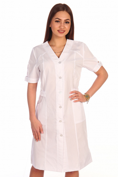 Халат № 101 цв. Белый от магазина Рабочий класс