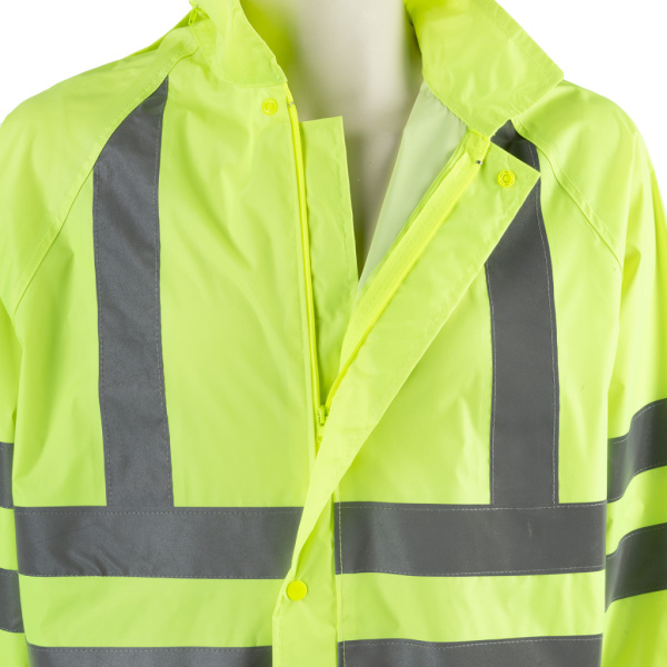 Плащ влагозащитный 2Hands HiViz, цв. лимонный от магазина Рабочий класс