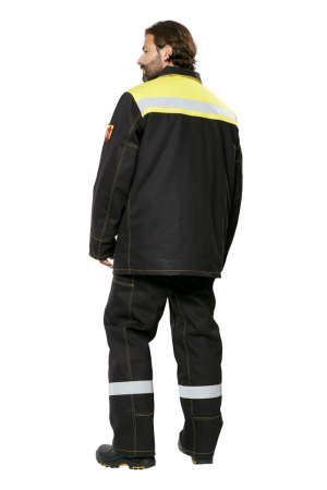 Костюм сварщика мужской зимний "Файмер 2" цвет черный/желтый от магазина Рабочий класс
