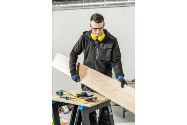 Толстовка HOEGERT THEO, цвет черный, HT5K903 от магазина Рабочий класс