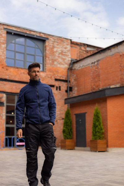 Толстовка флисовая Brodeks KS211, синий от магазина Рабочий класс