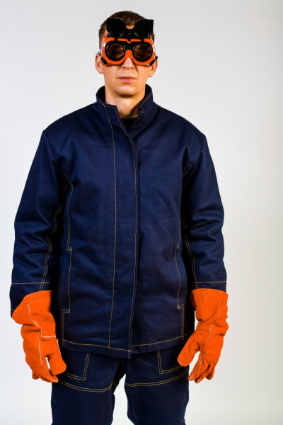 Костюм сварщика «ВОЛАТ» утепленный 1-й класс степени защиты от магазина Рабочий класс