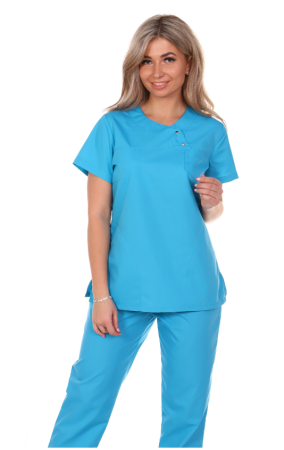 Костюм № 400 тк. ТиСи цв. Бирюза от магазина Рабочий класс