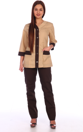 Костюм санитарный женский № 111 тк. Тиси от магазина Рабочий класс