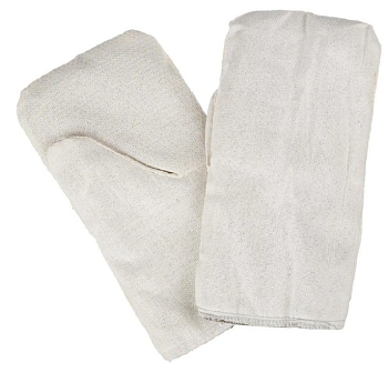 Рукавицы х/б утепленные (ватин) с наладонником ПВХ от магазина Рабочий класс