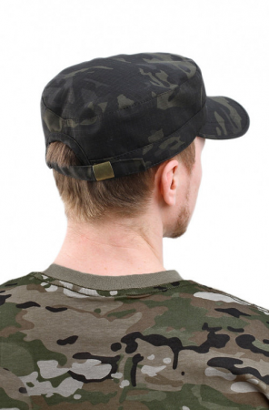 Кепка Контрол цв. черный мультикам от магазина Рабочий класс