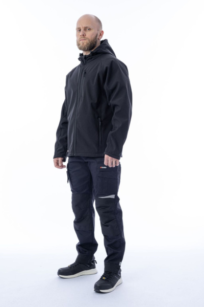 Куртка софтшелл Brodeks KS232, черный от магазина Рабочий класс