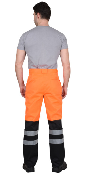 Костюм "СИРИУС-МАГИСТРАЛЬ-ЛЮКС" куртка, брюки цв. оранжевый от магазина Рабочий класс