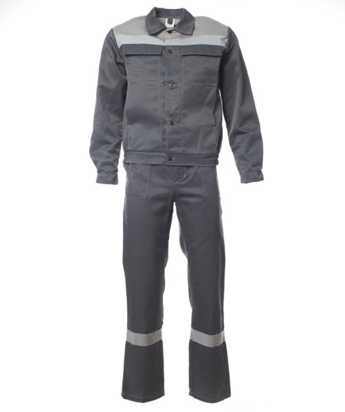 Костюм ОПТИМАЛ с СОП летний куртка+п/к серый от магазина Рабочий класс