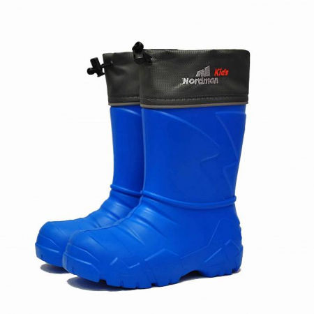 Сапоги из ЭВА Nordman Kids утепл. с манж.  цвет Синий от магазина Рабочий класс