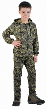 Костюм детский трикотажный ТИгР, цв СЕРО-ЗЕЛЕНАЯ ЦИФРА 100% х/б от магазина Рабочий класс