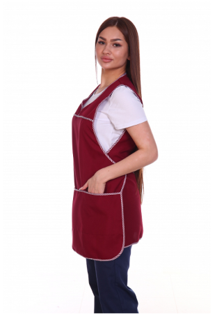 Фартук № 20 цв. Красный от магазина Рабочий класс