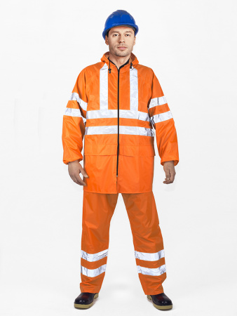Костюм влагозащитный Тайфун-К цв. Оранжевый с СОП от магазина Рабочий класс