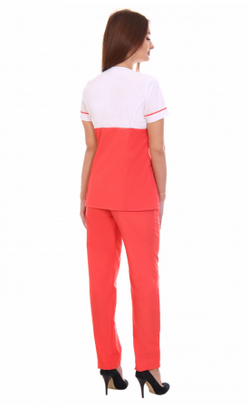 Костюм № 57 тк. ТиСи цв. Коралл от магазина Рабочий класс