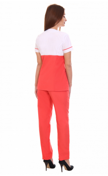 Костюм № 57 тк. ТиСи цв. Коралл от магазина Рабочий класс