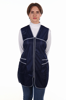 Халат № 15 нейлон цв. Васильковый от магазина Рабочий класс