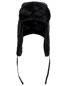 Шапка ушанка ЛЮКС цв. т.серый тк. Оксфорд от магазина Рабочий класс