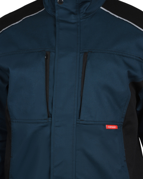 Куртка СИРИУС-ЦИТРИН морена с черным от магазина Рабочий класс