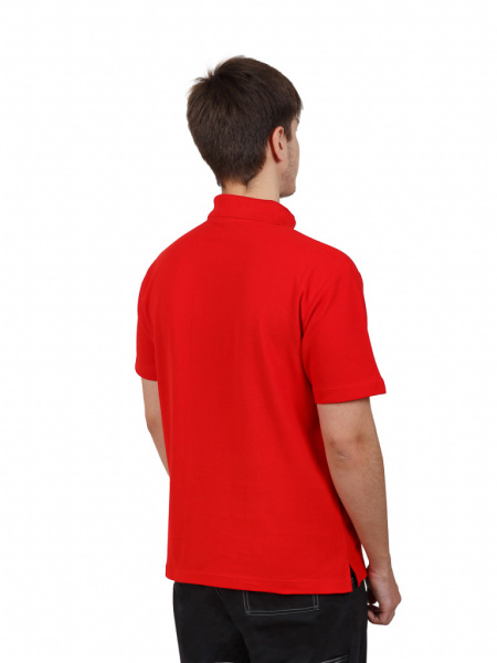 Рубашка-поло красная от магазина Рабочий класс