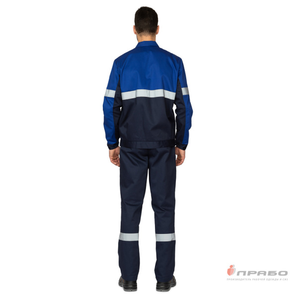 Костюм антистатический мужской "Вираж-Антистат М" тёмно-синий/василёк, брюки от магазина Рабочий класс
